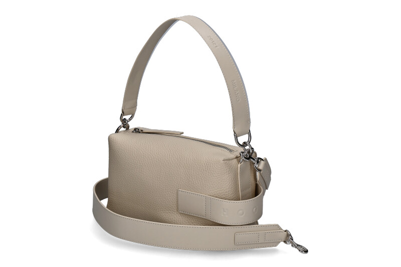 Hogan Umhängetasche SCRIPT BAULETTO PICCOLO- hellbeige 