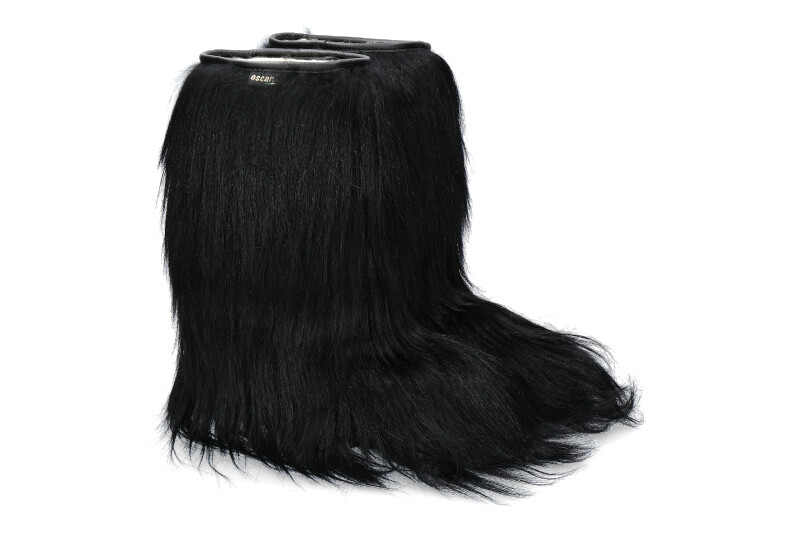 Oscar Sport Damen-Fellstiefel CAPRA NERO- schwarz