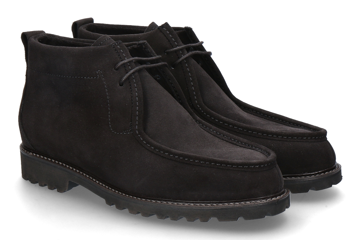 Ludwig Reiter Herren- Schnürer gefüttert TOURING HYDROVELOURS - umbra/ dunkelgrau