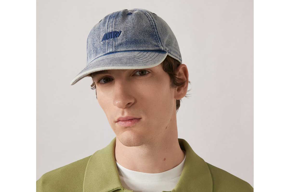 Autry Unisex- Baseball Cap LOGO- denim blau/ jeans blue