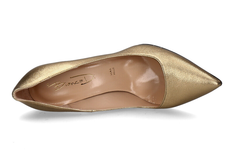 BiancaDi Pumps METAL ORO (40)