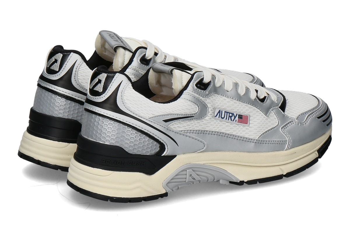 Autry Herren- Sneaker HYPERWAY LOW MESH MIRROR MV03- silber_136200047_3