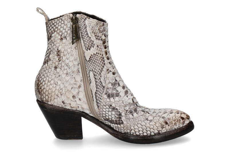 La Bottega di Lisa Stiefelette PITONE ROCCIA (39½)