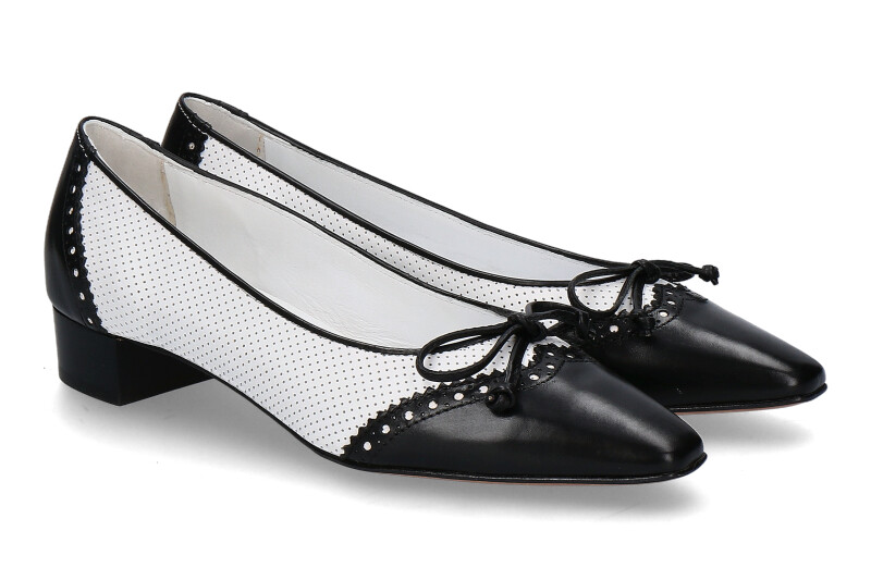 Maretto Pumps BIANCO NERO (37 )