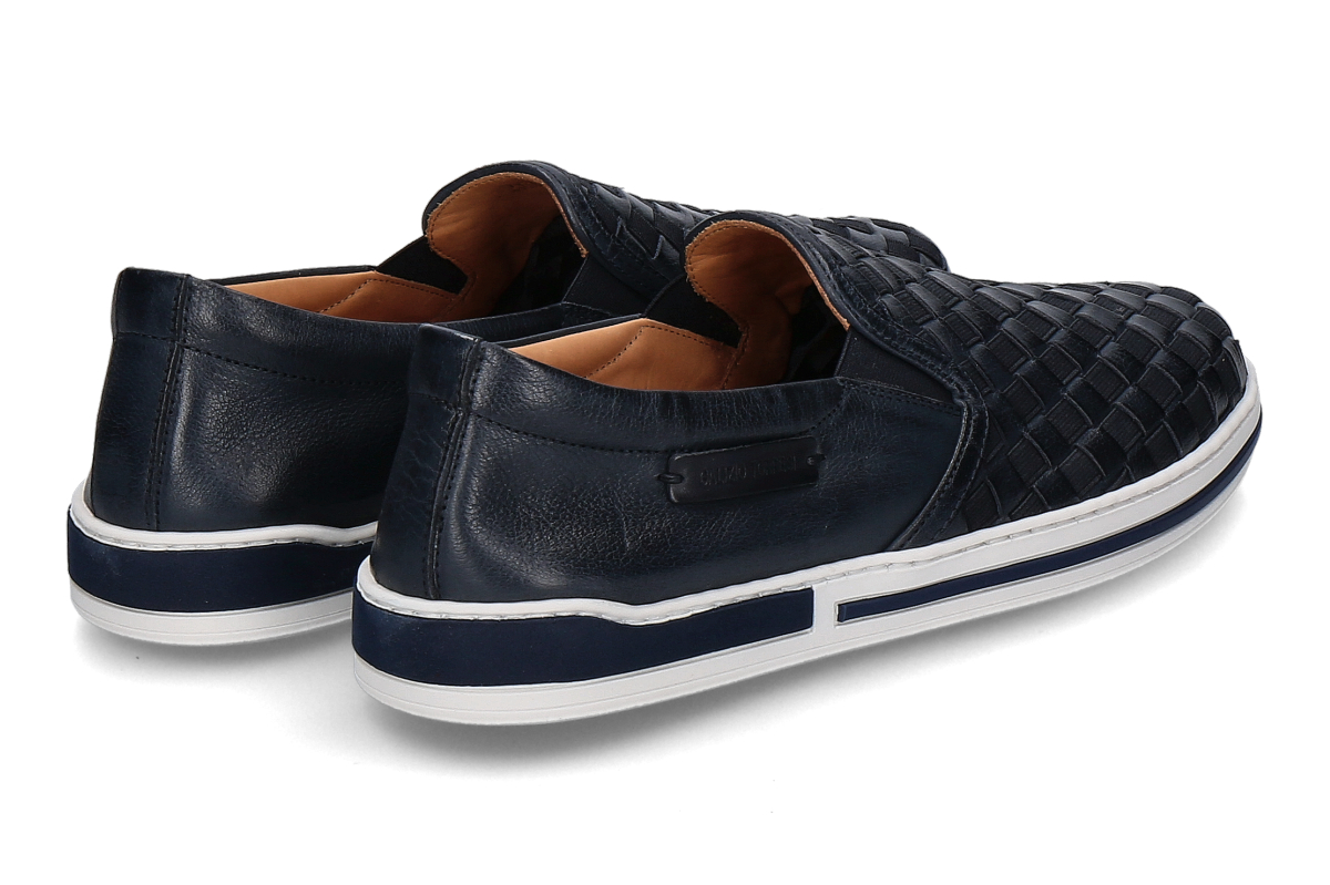 Galizio Torresi Slipper BUFALO ELASTICO- blau_142800042_2