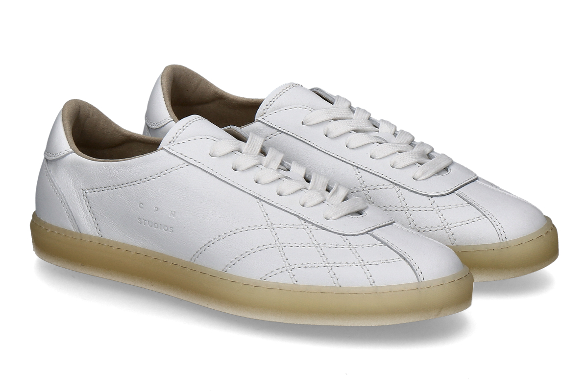 Copenhagen Studios Herren- Sneaker CPH121M- weiß/ white