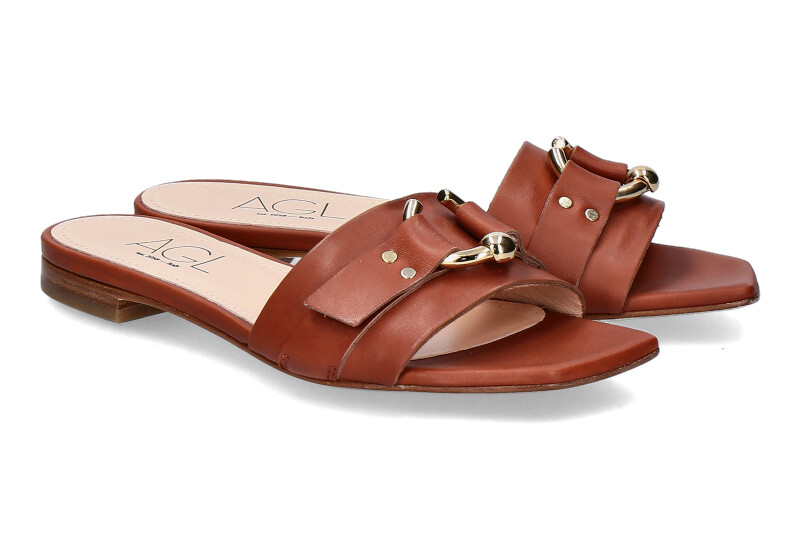 AGL Pantolette SHERYL SANDAL BRANDY