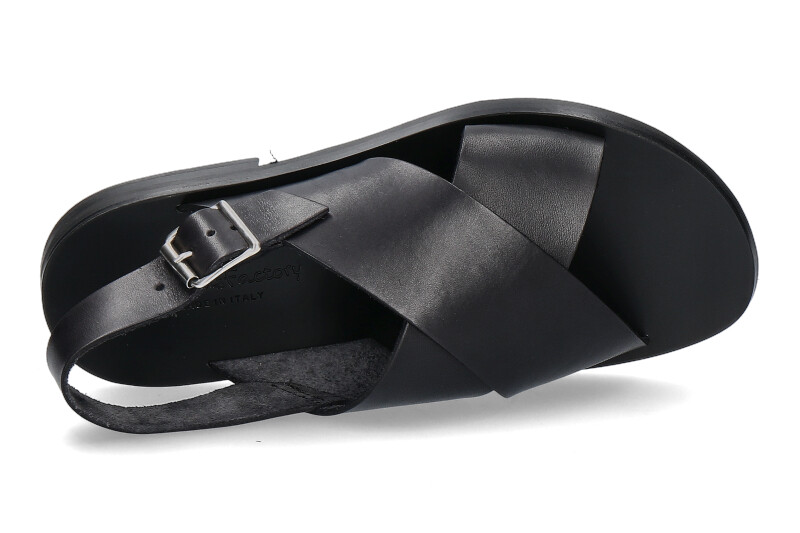 The Sandals Factory by Emozioni Sandale LEATHER M7162- black/schwarz