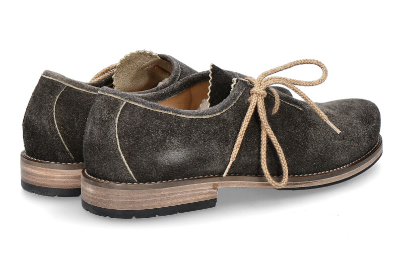 Dirndl + bua Trachtenschuh ANTIKBOCK ANTHRAZIT (42½)