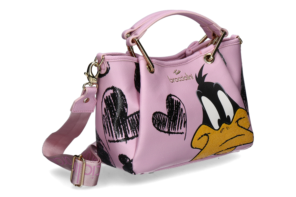Braccialini Handtasche DUFFY DUCK- rosa/ pink