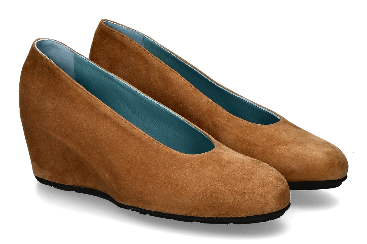 Thierry Rabotin Keilpumps DACIO CAMOSCIO- hellbraun/ light brown