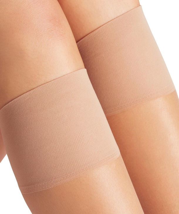 FALKE Damen Kniestrümpfe SHELINA 12 DEN- golden