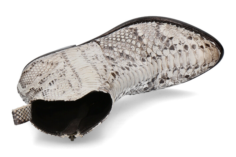 La Bottega di Lisa Stiefelette PITONE ROCCIA (39½)