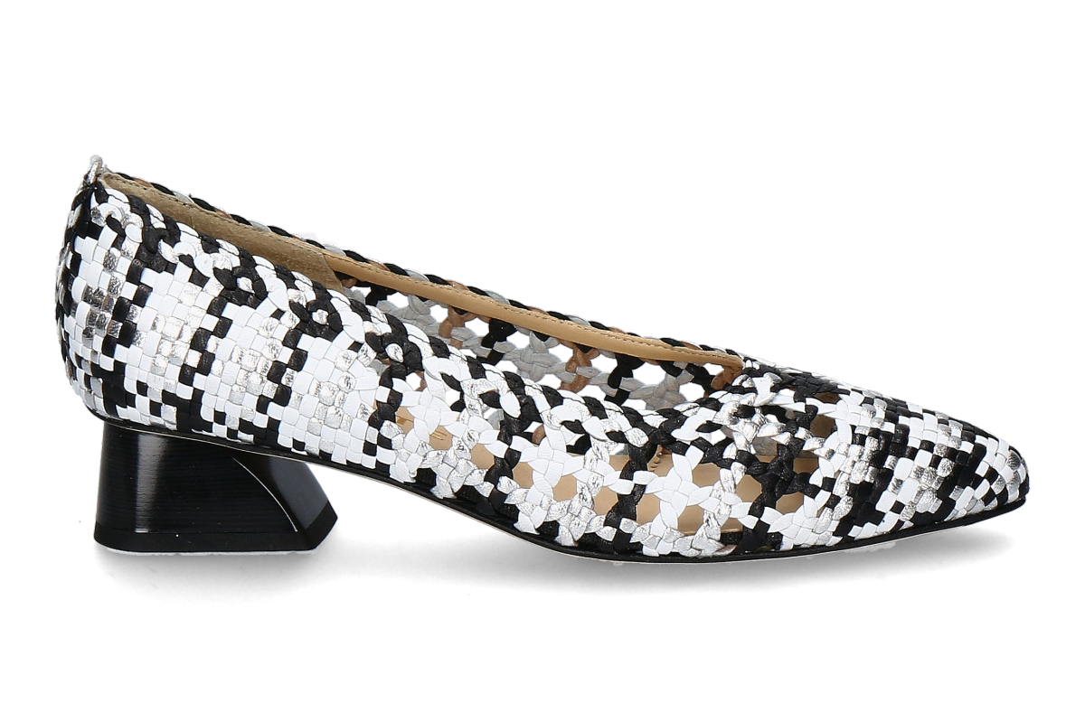 Brunate Pumps WOVEN OPTICAL- nero/ mehrfarbig