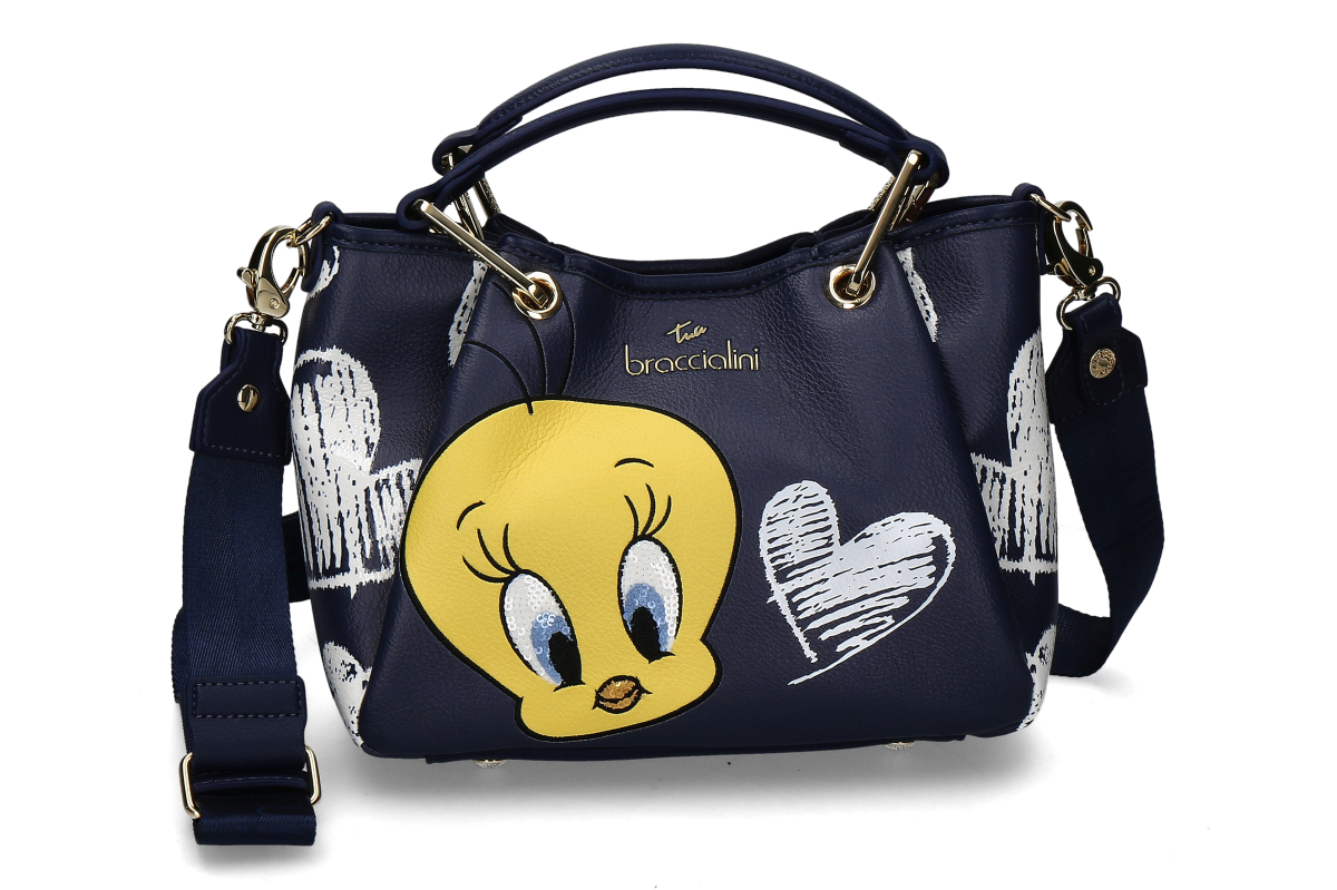 Braccialini Handtasche TWEETY- dunkelblau/ dark blue