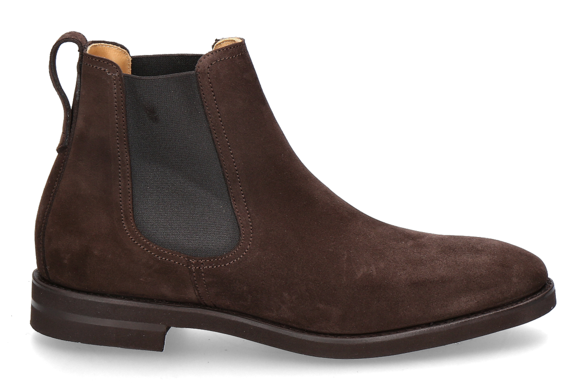 Berwick Herren Chelsea Boot SUPERBUCK - dunkelbraun