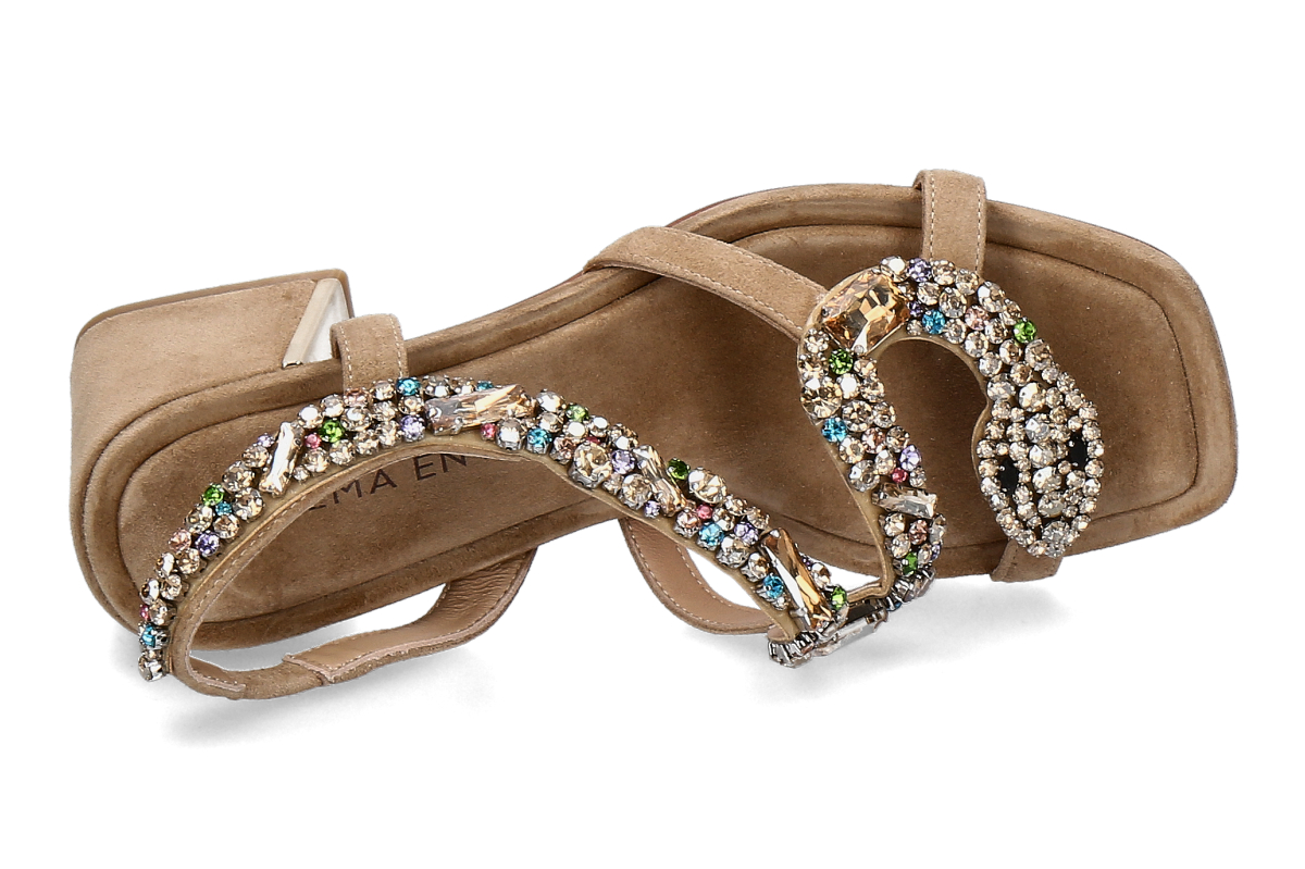 Alma en pena Sandalette SUEDE SNAKE- sand_281400140_5