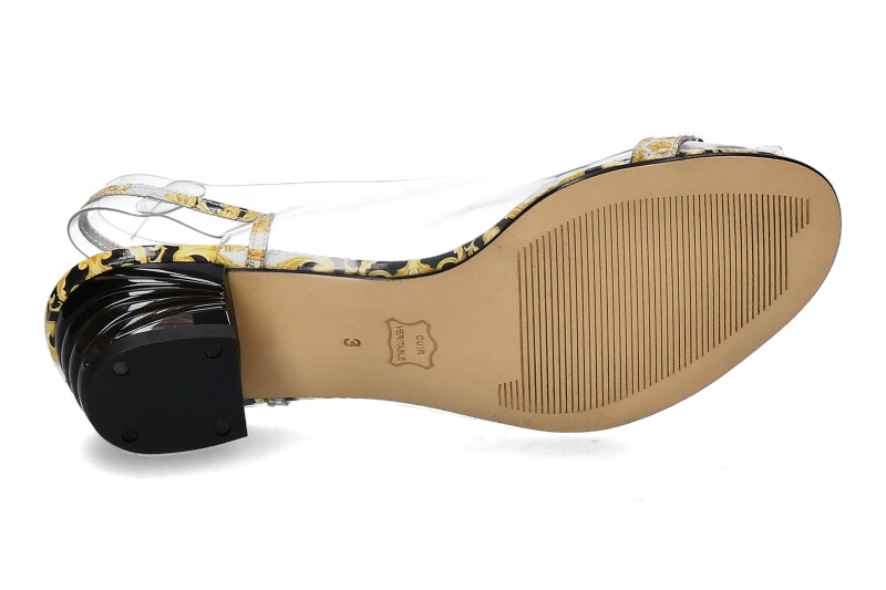 Azuree Cannes Sandale NOCHU 84NC VERNIS FOULA NOIR (40)