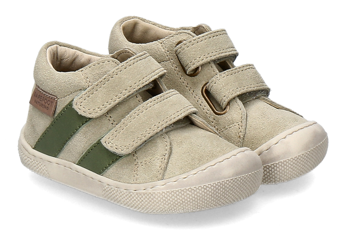 Naturino Jungen- Lauflernschuh PELLE- stone-leaf/ grün