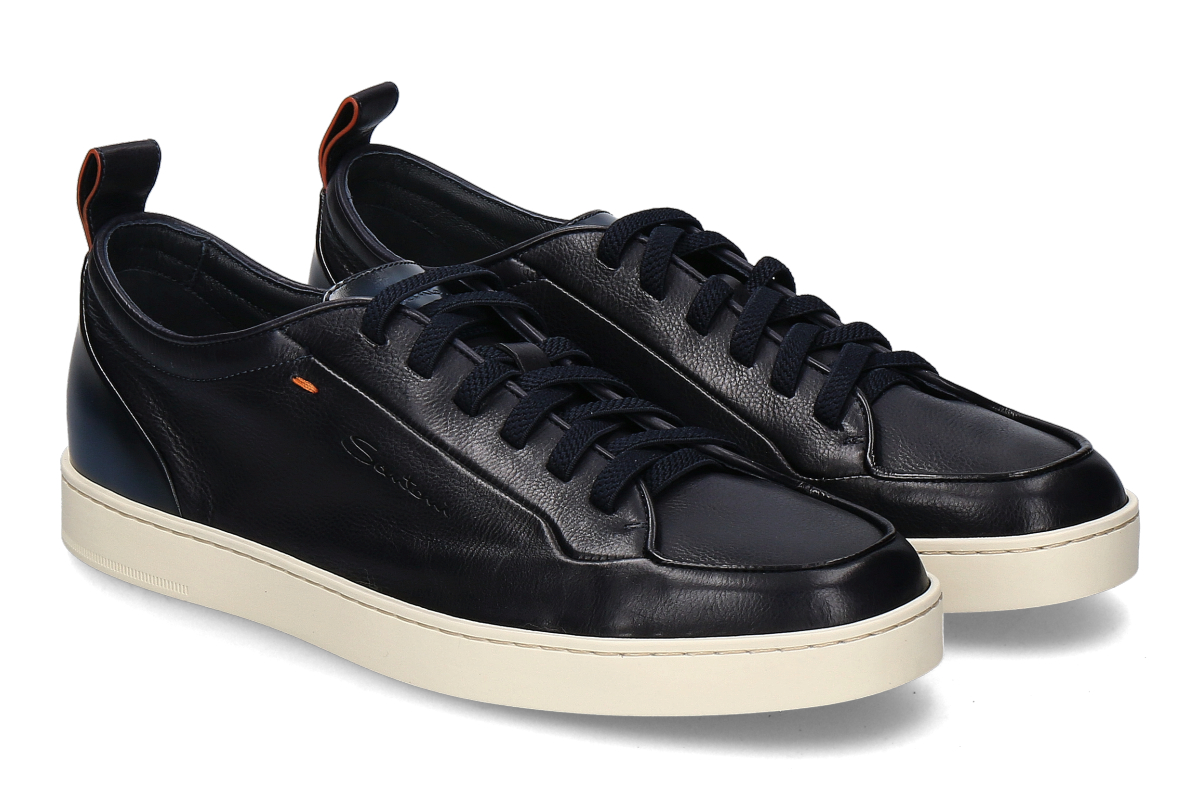 Santoni Herren- Sneaker MONTE CARLO- dunkelblau/ dark blue