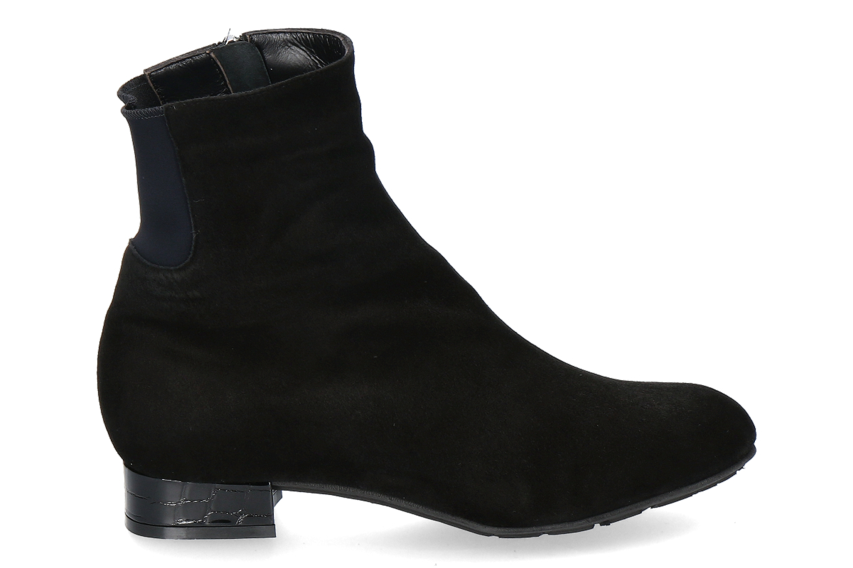 Thierry Rabotin Stiefelette gefüttert CAMOSCIO PEACH DRILLO - schwarz