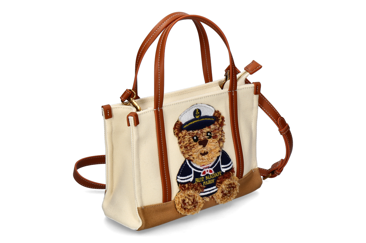 Rue Madam Handtasche MARVIN MINI- mehrfarbig braun/ multicolor cookie