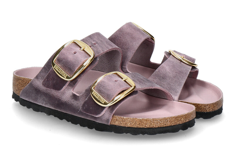 Birkenstock Pantolette ARIZONA BIG BUCKLE SCHMAL- lavender/ lila