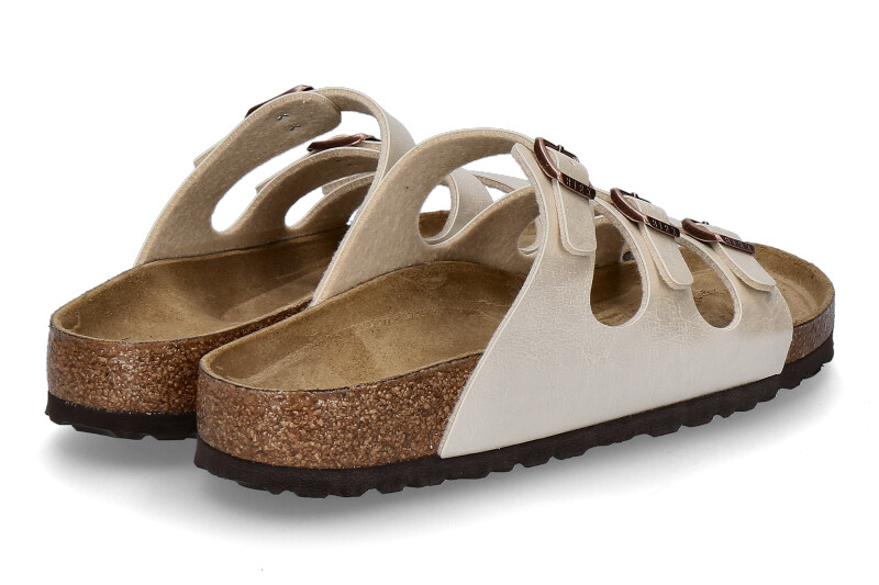 Birkenstock Pantolette FLORIDA BS SCHMAL- graceful pearl whit1_271100063_2