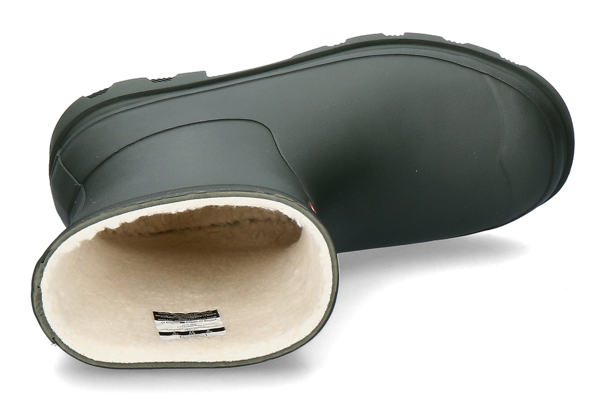 Hunter Regenstiefel gefüttert DOWNPOUR SHORT- dark olive_898700000_5