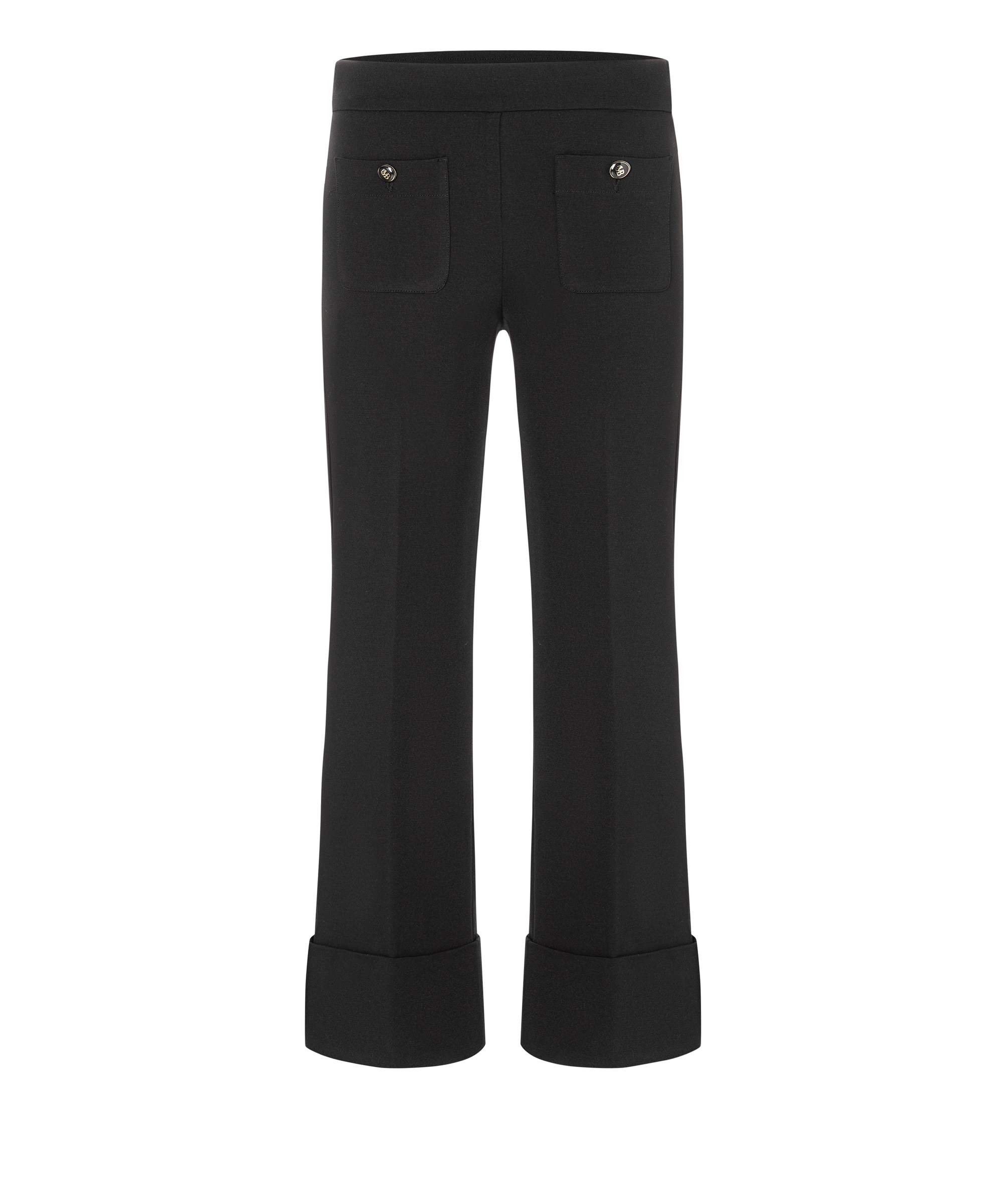 Cambio Stoffhose FLORA- black/ schwarz