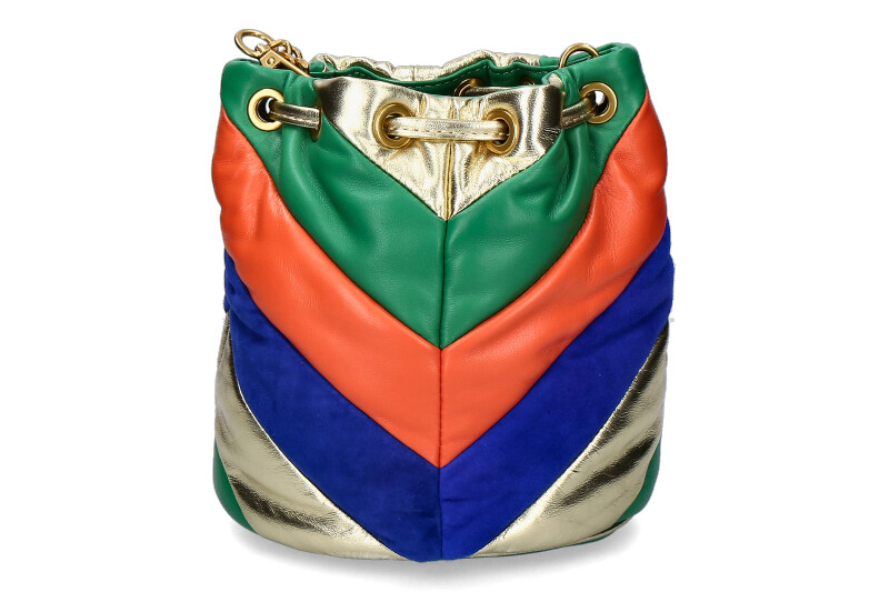 La Carrie Beuteltasche AMITOLA SMALL LEATHER MULTI NAVY