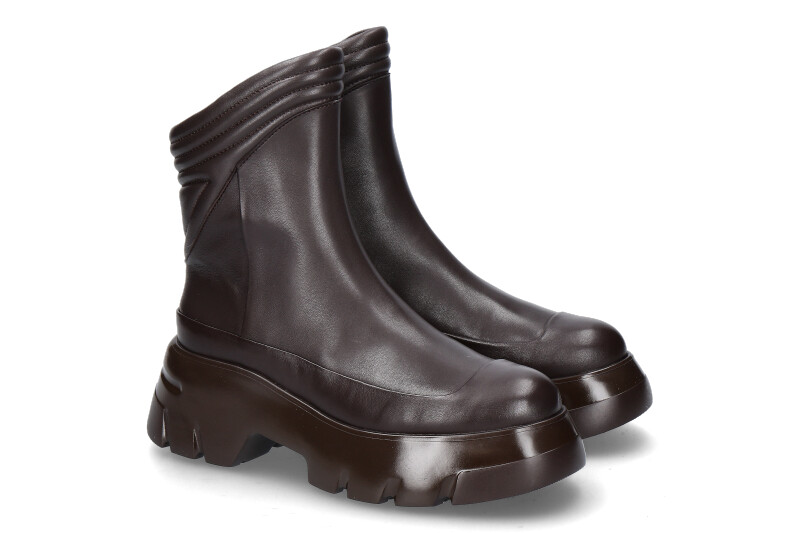 Jeannot Stiefelette SJ674B NAPPA- td moro/ dunkelbraun