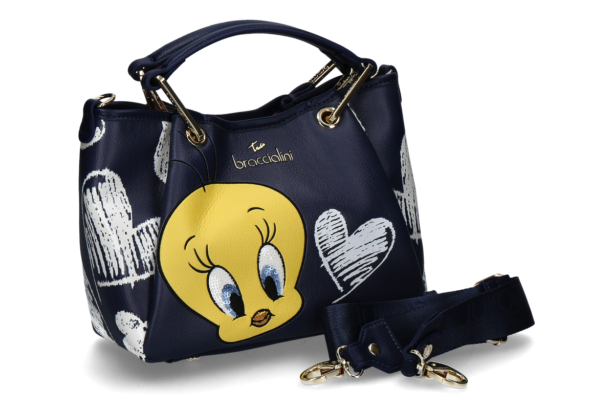 Braccialini Handtasche TWEETY- dunkelblau/ dark blue