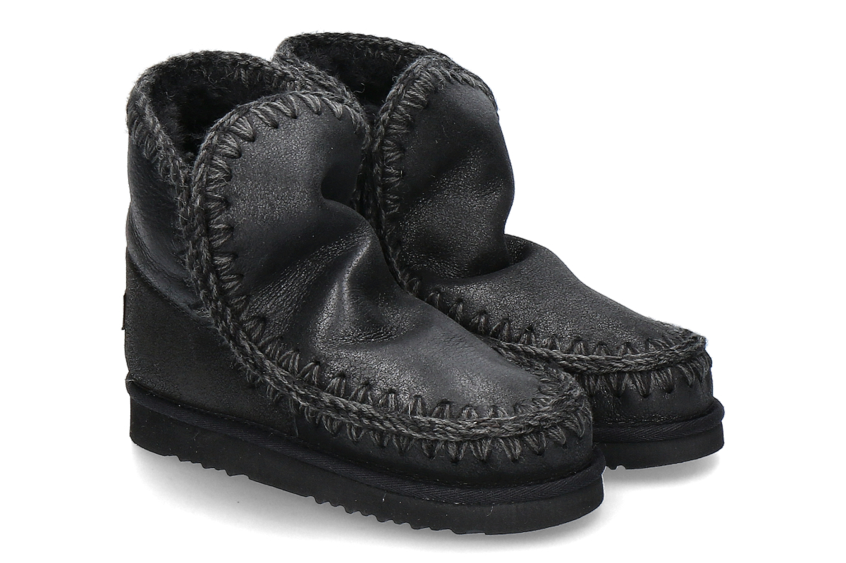 MOU Boots gefüttert ESKIMO 18 SPECIAL LEATHER- black/ schwarz