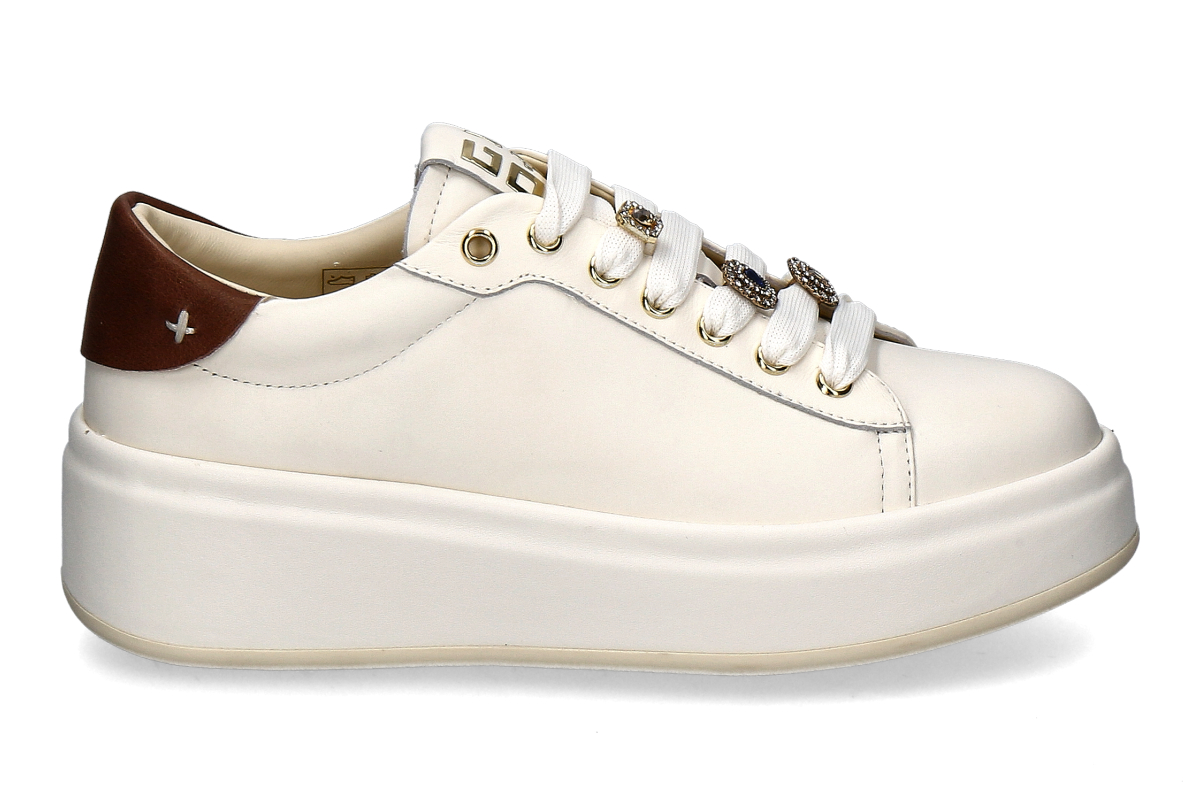 Gio+ Damen- Sneaker OLIVA04 COMBI- latte caramello/ cremé