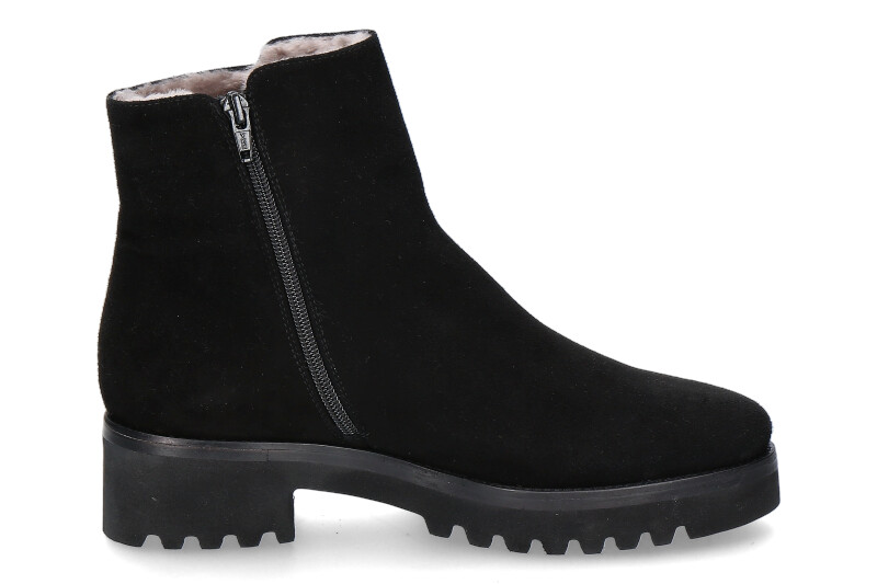 Luca Grossi Stiefelette gefüttert CAMOSCIO NERO (40)