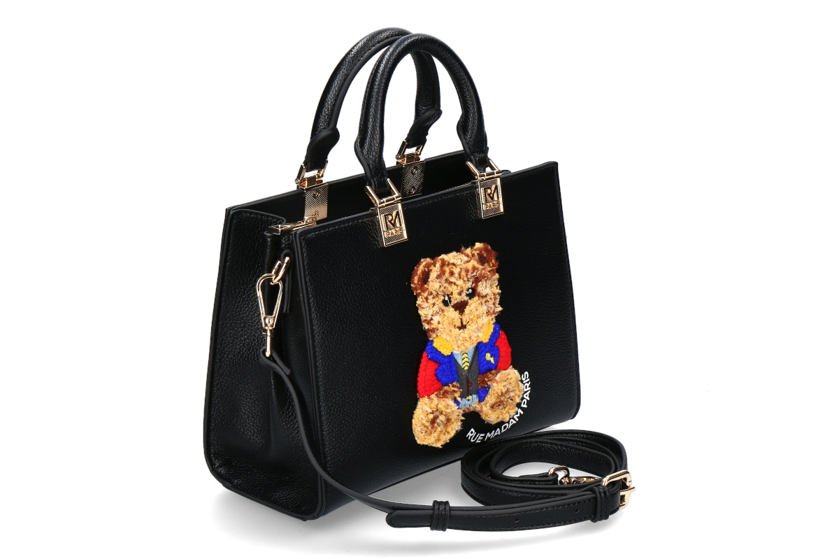 Rue Madam Mini-Tote Bag MARVIN- black/ schwarz