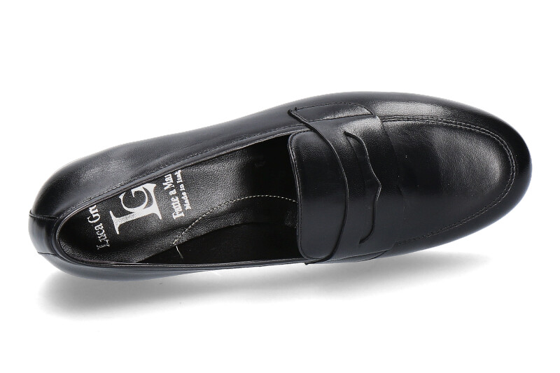 Luca Grossi Slipper NATUR NAPPA NERO (37½)