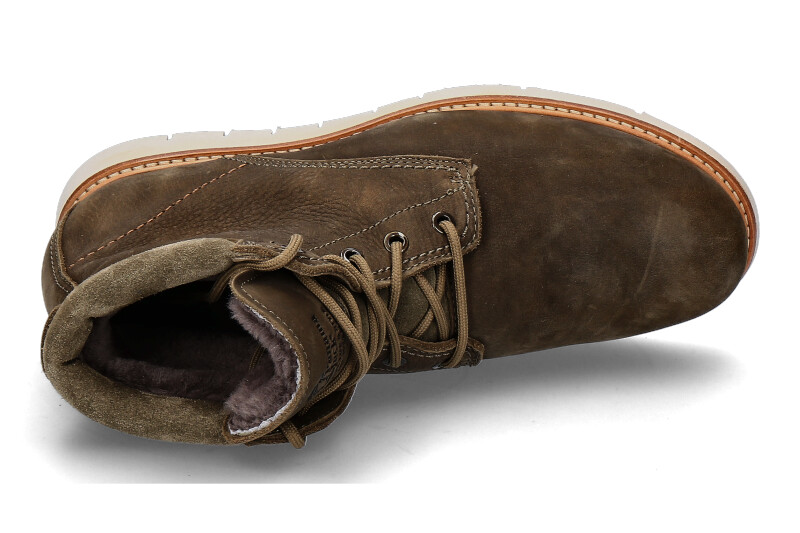 Panama Jack Stiefelette gefüttert TYSON IGLOO C1 NOBUCK KAKI (44)