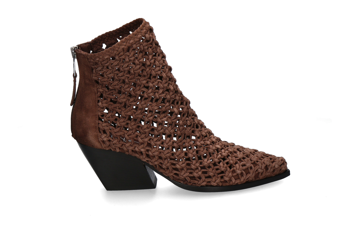 Elena lachi Cowboy Boots ISLAND- pecan/ dunkelbraun