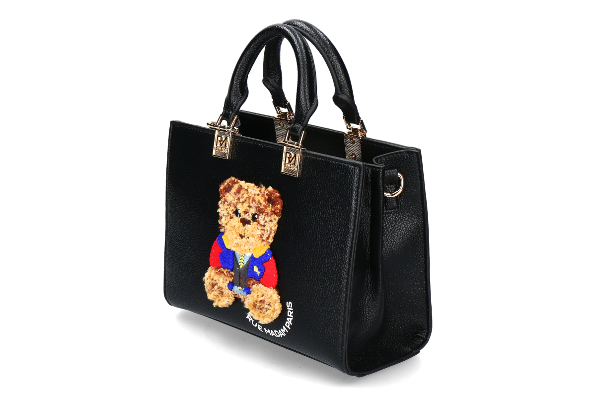 Rue Madam Mini-Tote Bag MARVIN- black/ schwarz