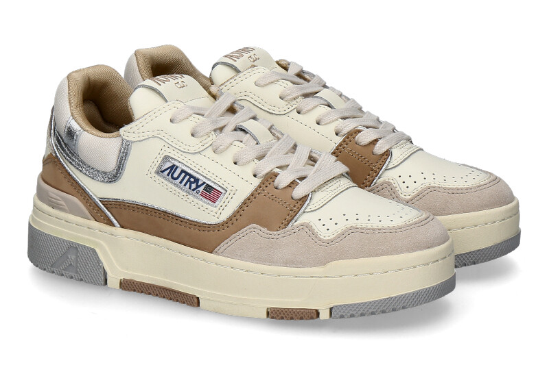 Autry Damen- Sneaker CLC SUEDE NABUK UN05- natural/ silver