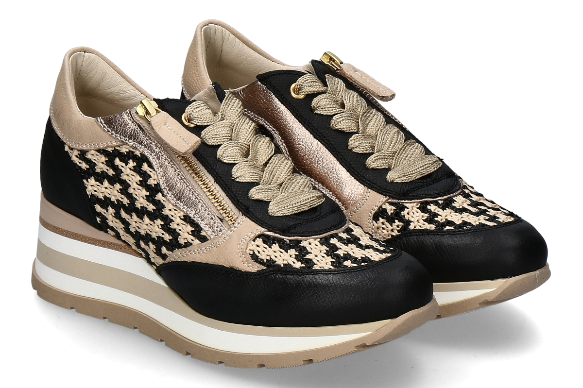 DLS Damen- Sneaker LUCIAN- nero/ schwarz