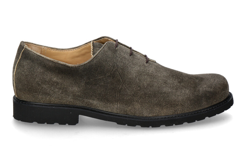 Dirndl + bua Trachtenschuh ANTIKBOCK- moor