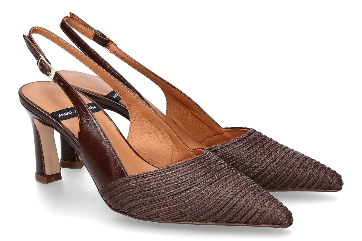 Angel Alarcon Slingpumps CAROLA CORDELA- cafe/ dunkelbraun