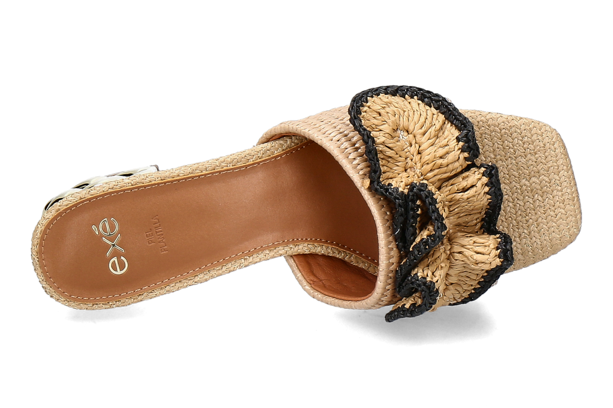 Exé Pantolette KATY-467- raffia beige_281400147_5