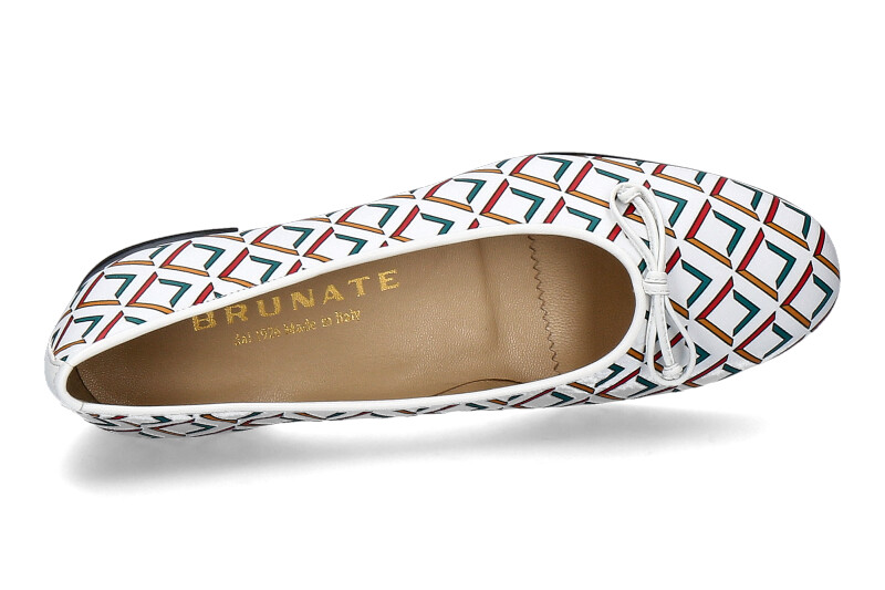 Brunate Ballerina FLEX TRICK NAPPA- bianco/ weiss