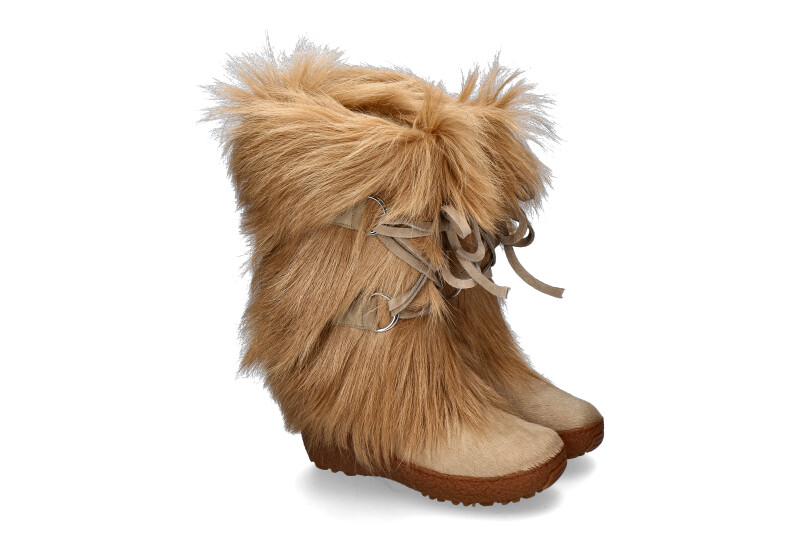Oscar Sport Fellstiefel ARISA BEIGE