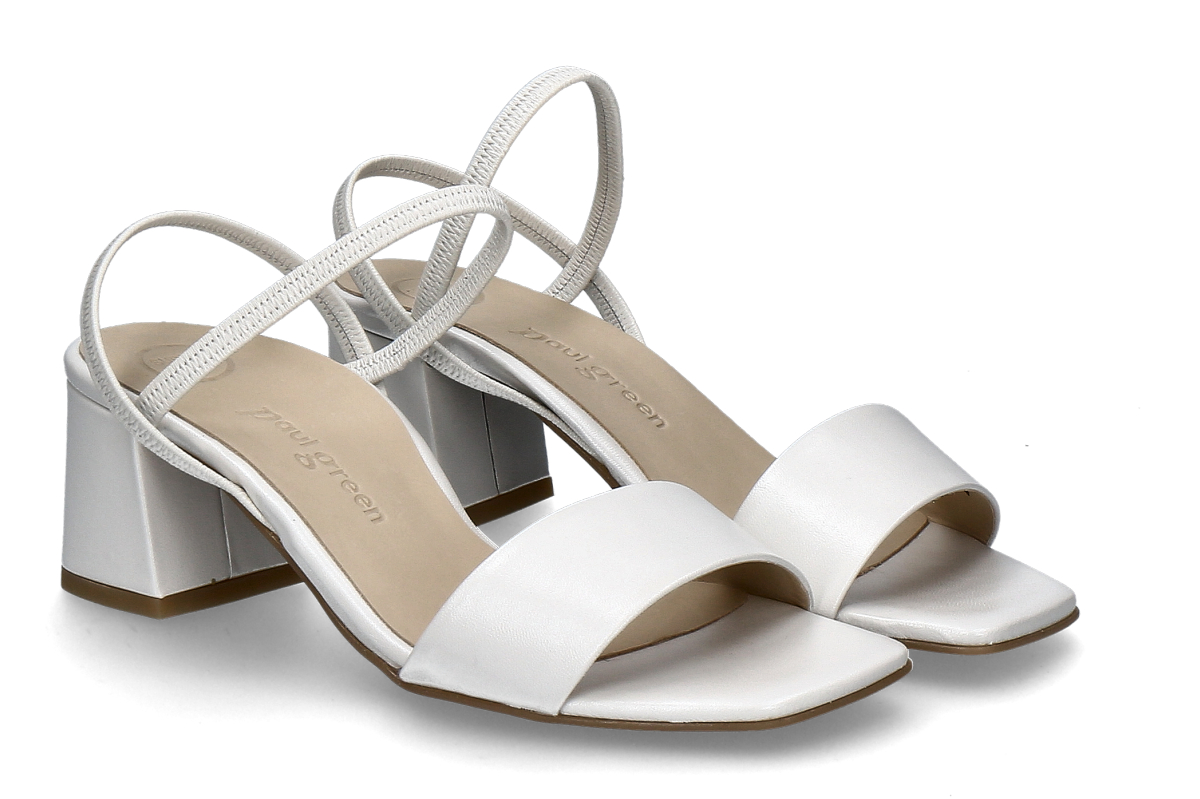 Paul Green Sandalette SOFTNAPPA PEARL- ivory/ creme-weiß