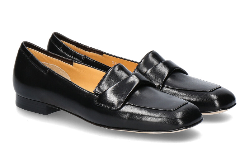 Truman's Slipper NAPPA NERO- schwarz